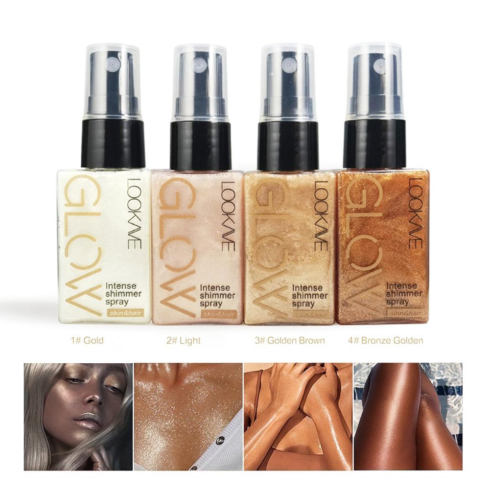 Body Shimmer Lotion - New Shimmer Oil Spray Waterproof Long