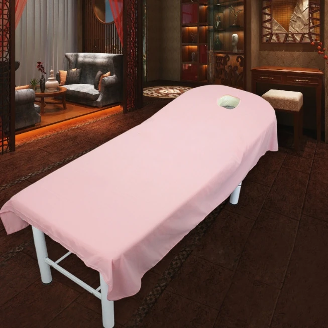 Beauty Makeup Table - Cosmetic Salon Spa Massage Beauty Bedsheet