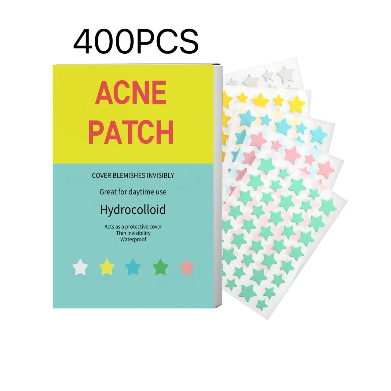 Beauty Zone Makeup - 400PCS Star Pimple Patch Acne Colorful