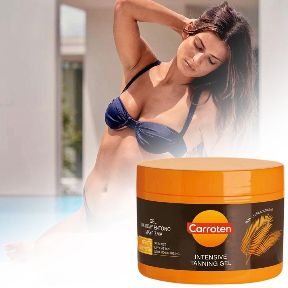 Body Shimmer Lotion - 150ml Carroten Intensive Tanning Gel Shimmering