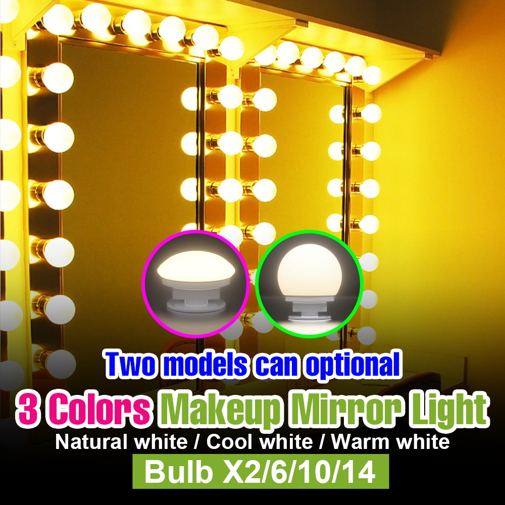 Beauty Makeup Table - LED Makeup Mirror Light 5V Dimmable