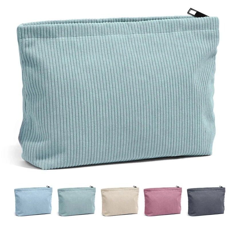 Beauty Makeup Women - Corduroy Travel Cosmetic Bag Portable Makeup