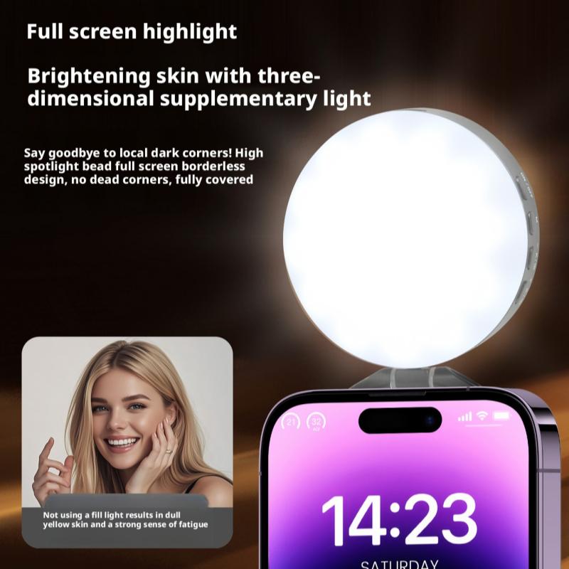 Beauty Makeup Light - Magnetic Mobile Phone Fill Light Makeup