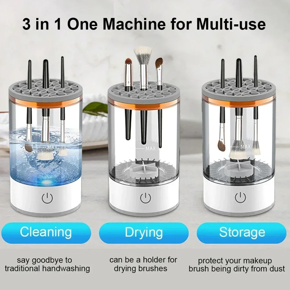 Automatic Electric Makeup Brus - đánh giá và giá Beauty Makeup Products