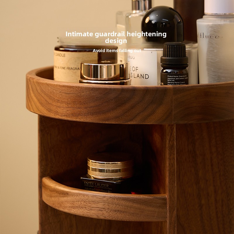 Solid Wood Rotating Makeup Org - đánh giá và giá Beauty Makeup Table