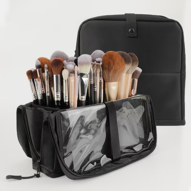 Large Black Foldable Makeup Ba - đánh giá và giá Beauty Makeup Organizer