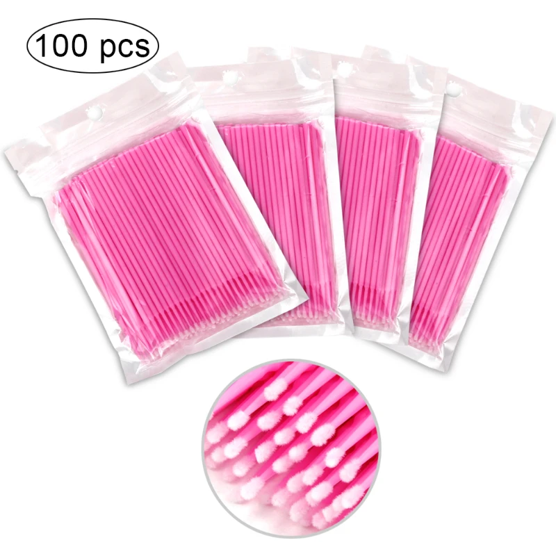 100Pcs/bag Disposable Eyelash  - đánh giá và giá Beauty Makeup Products
