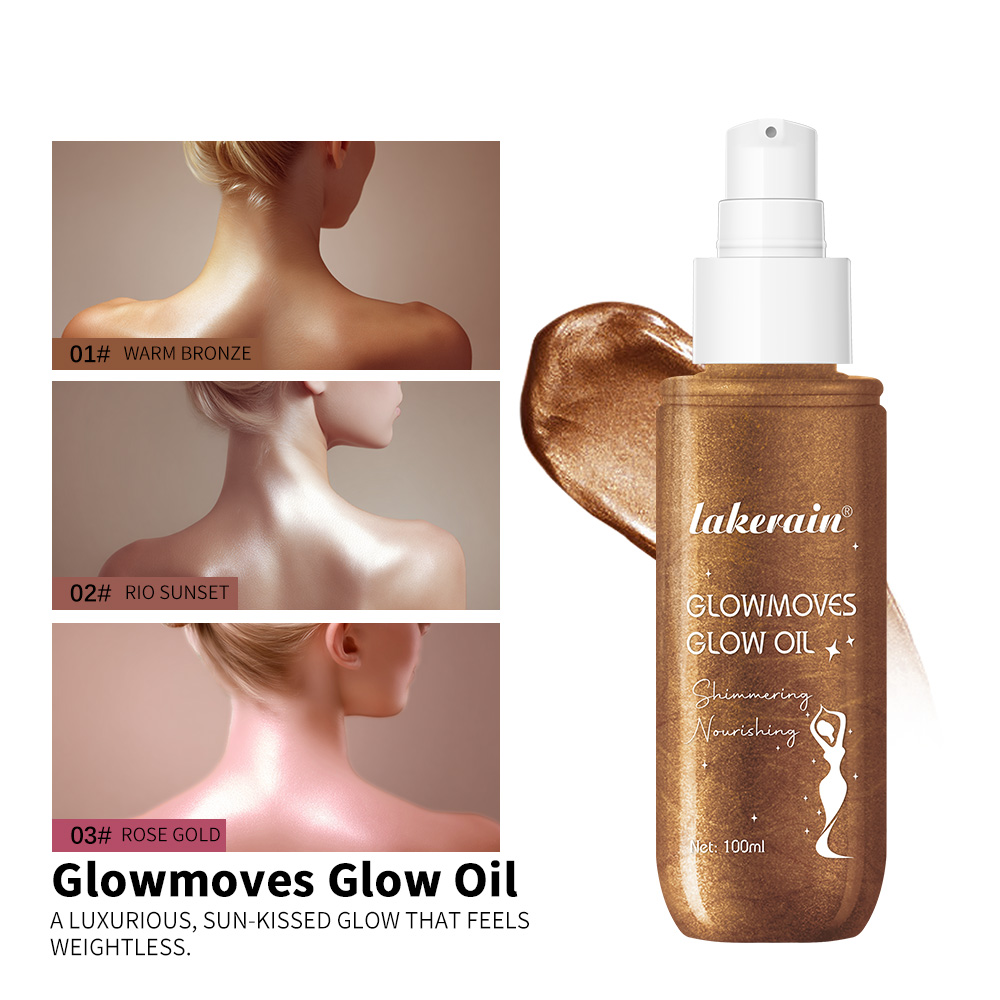 Lakerain Glowmotions Glow Body - đánh giá và giá Body Shimmer Lotion