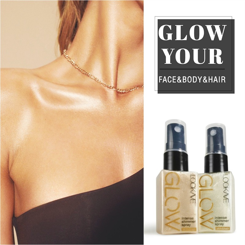 Shimmer Oil Spray Waterproof L - đánh giá và giá Body Shimmer Lotion