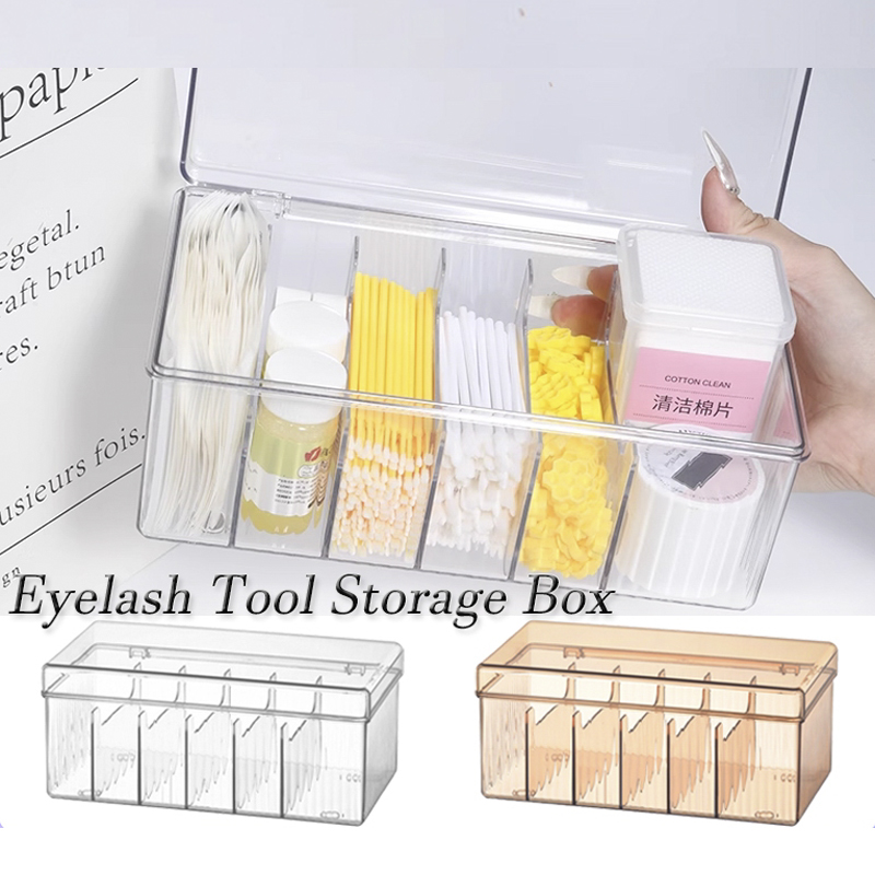 Transparent Eyelash Beauty Org - đánh giá và giá Beauty Makeup Organizer