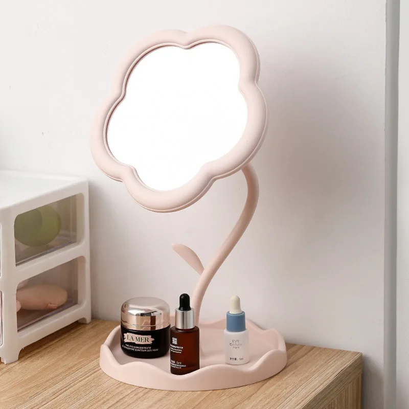Sunflower Desktop Makeup Mirro - đánh giá và giá Beauty Makeup Table