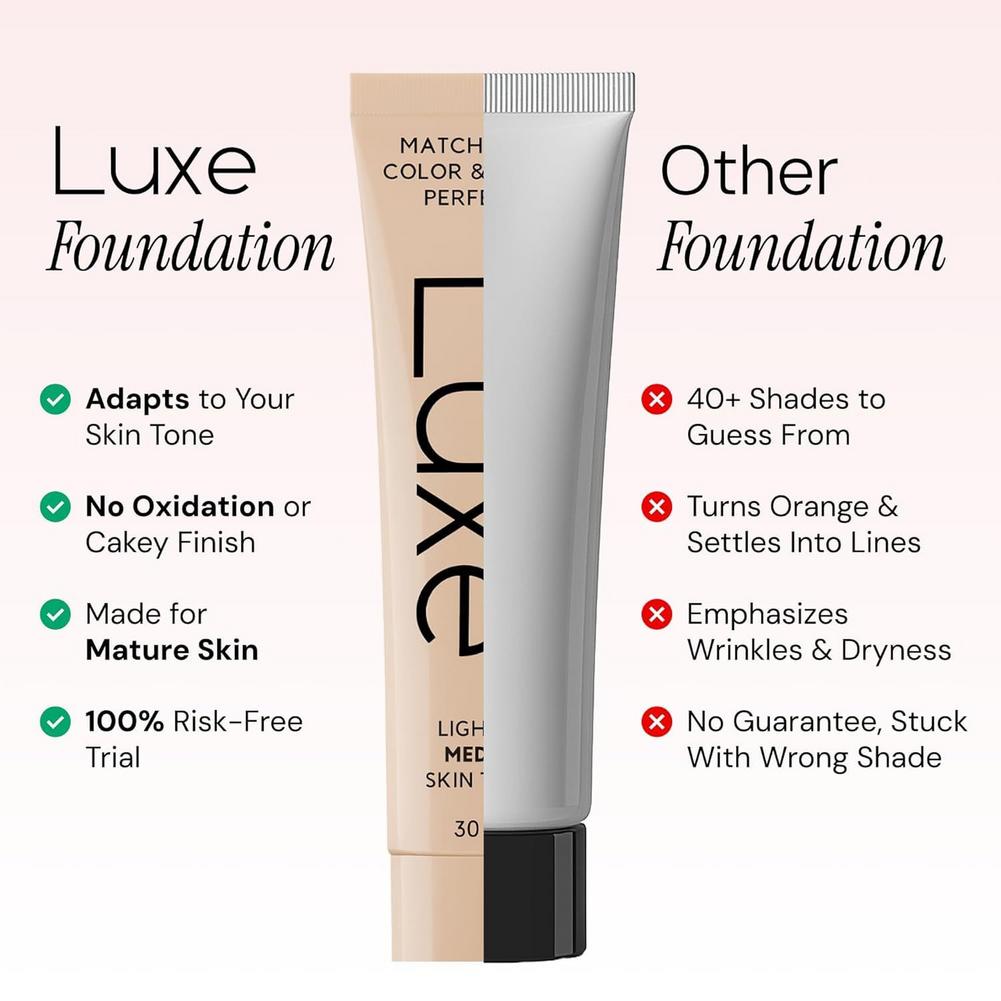 LUXE Smart Shade Adapting Liqu - đánh giá và giá Beauty Makeup Light
