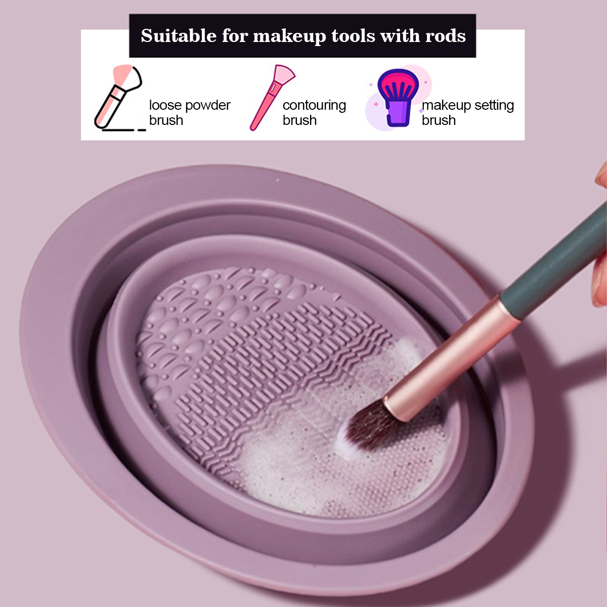 Silicone Makeup Brush Cleaning - đánh giá và giá Beauty Makeup Products