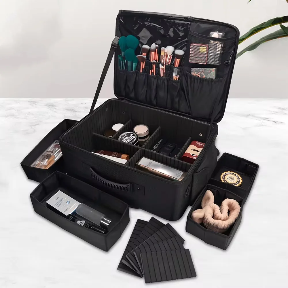 Professional Barber Trolley Ca - đánh giá và giá Beauty Makeup Box Set