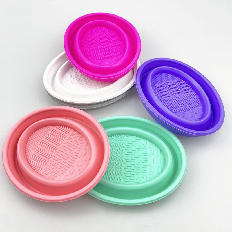 Soft Silicone Makeup Brush Cle - đánh giá và giá Beauty Makeup Organizer