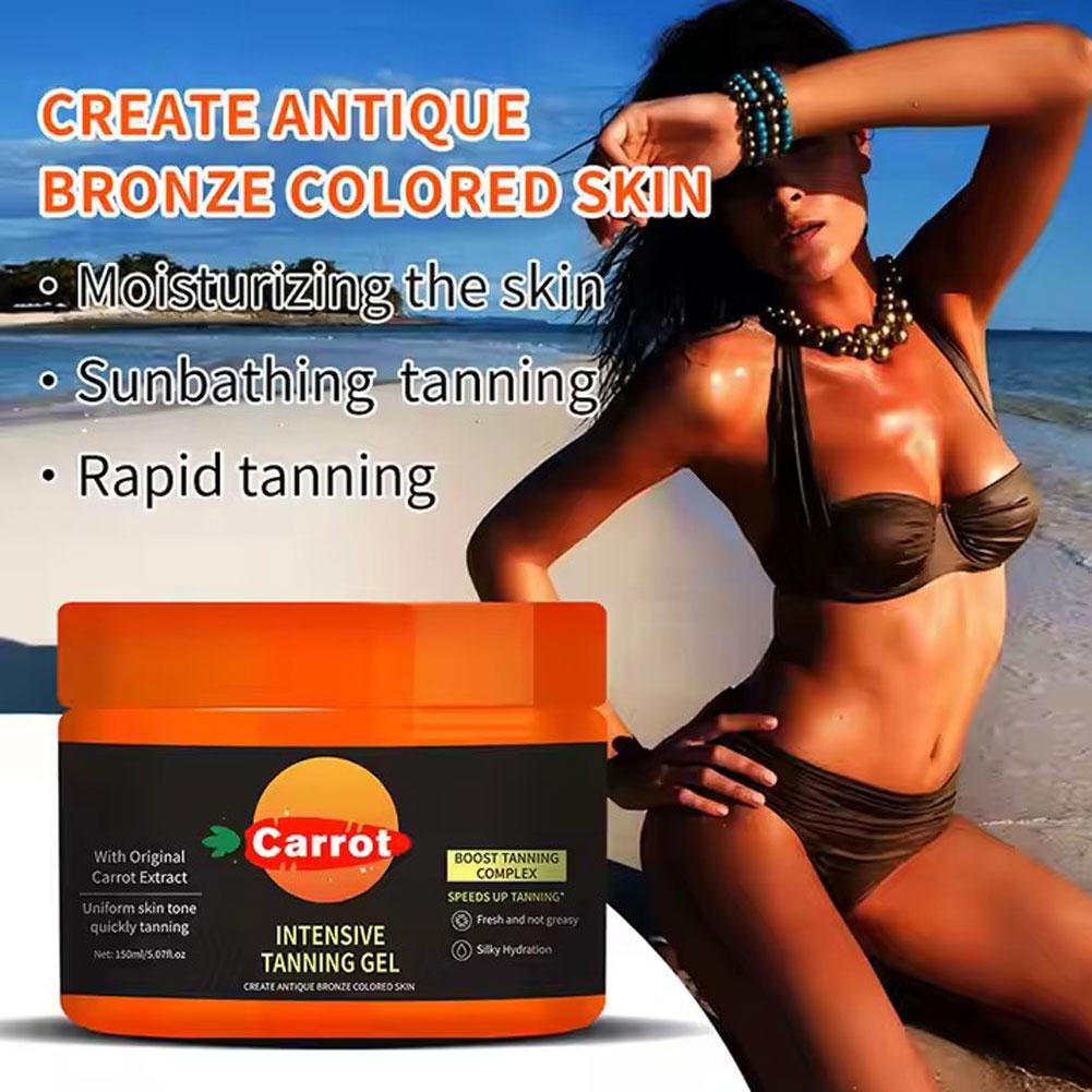 Carrot Shimmer Tanning Gel - S - đánh giá và giá Body Shimmer Lotion