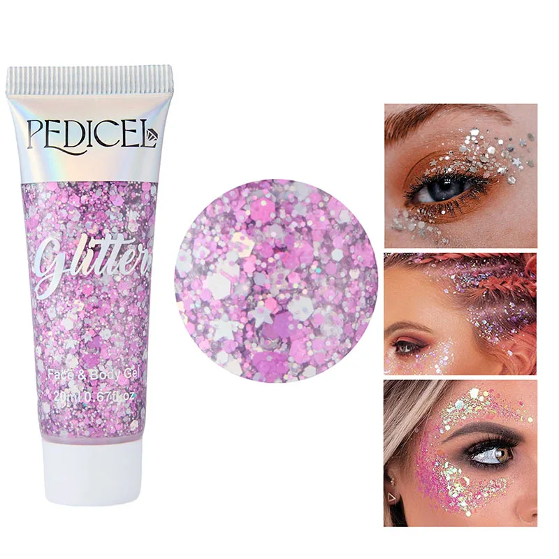 Eye Glitter Nail Hair Body Fac - đánh giá và giá Body Shimmer Lotion