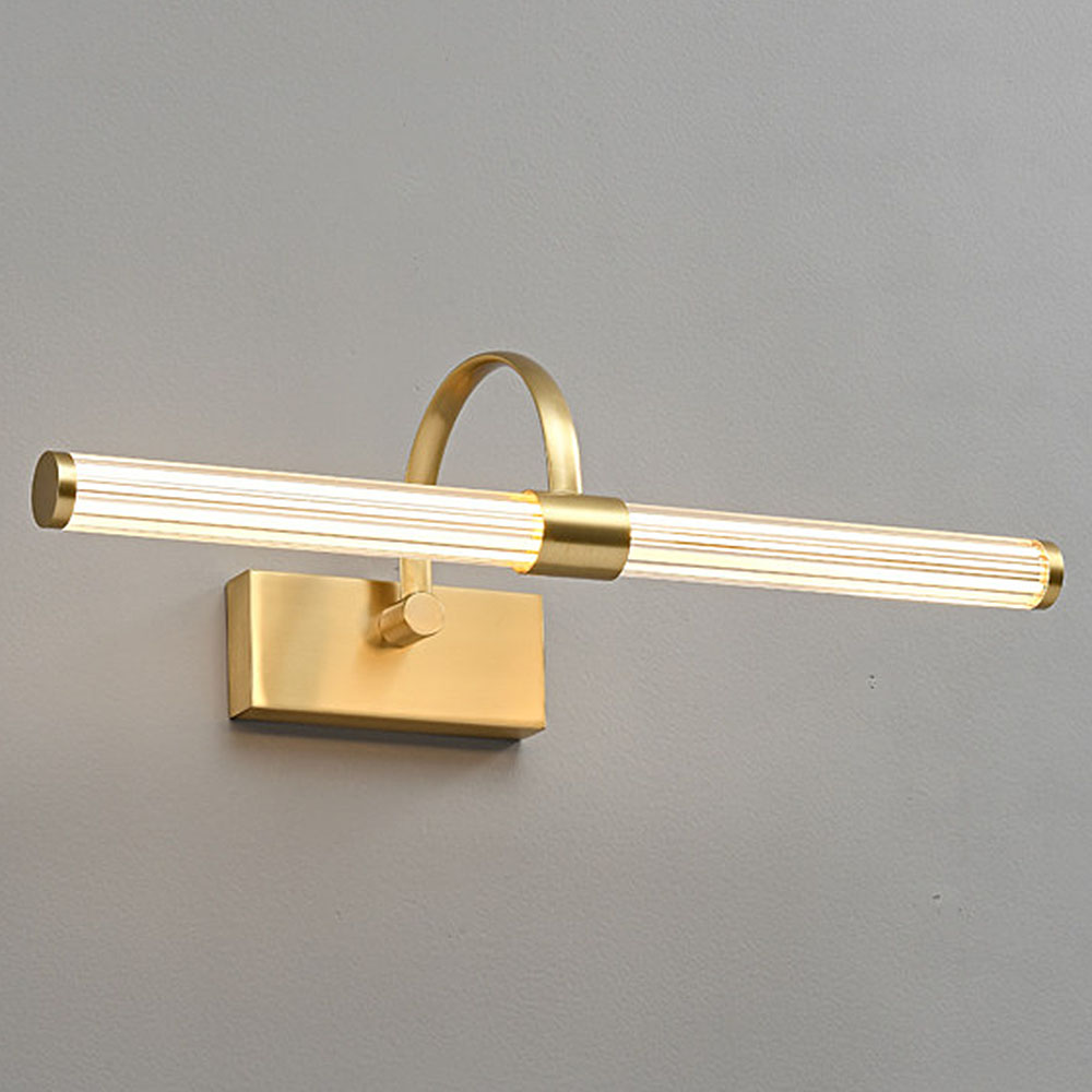 Modern Brass Acrylic LED Wall  - đánh giá và giá Beauty Makeup Light