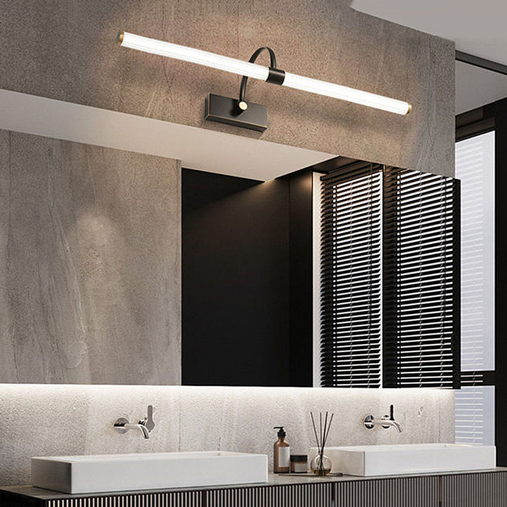 Modern Brass Acrylic LED Wall  - đánh giá và giá Beauty Makeup Light