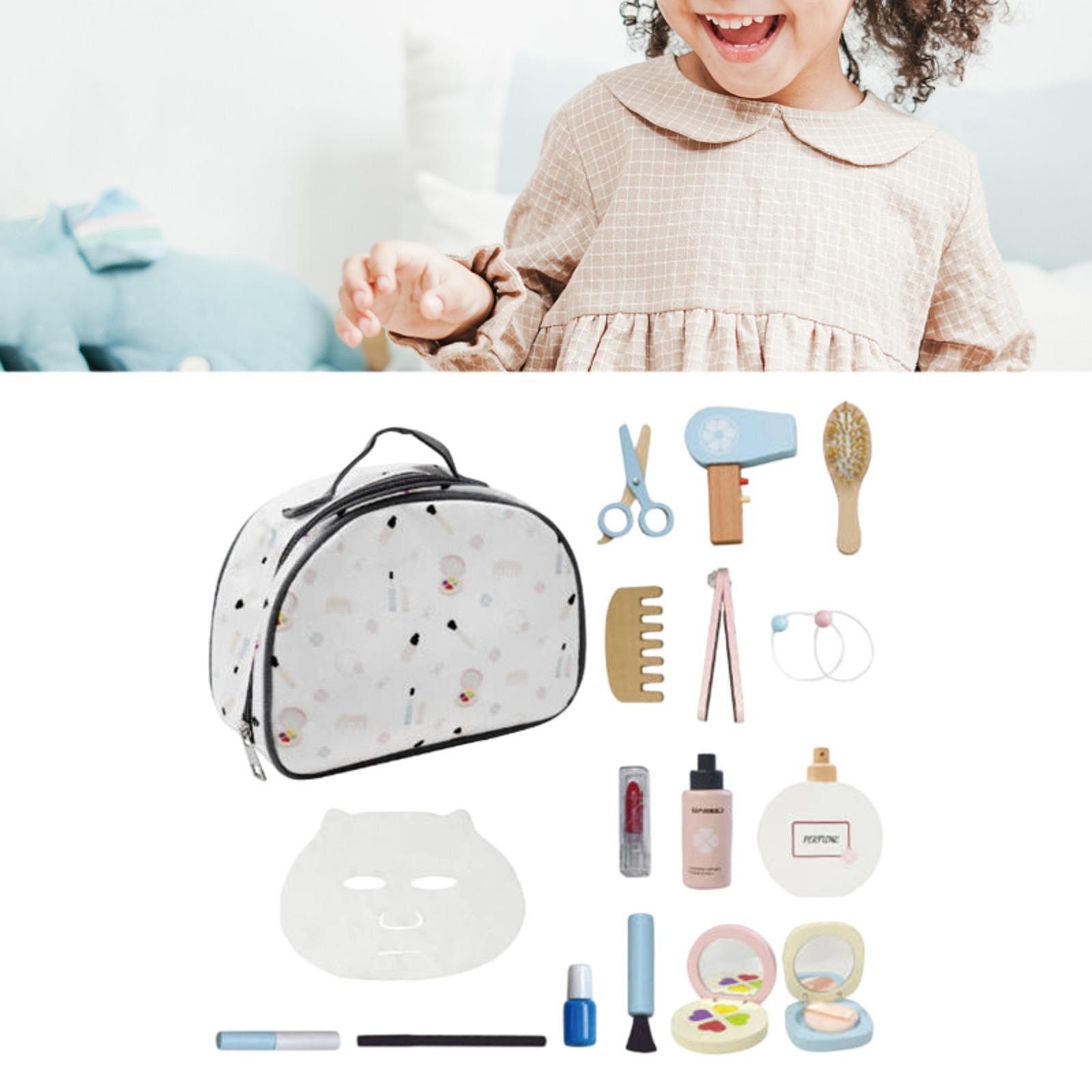Wooden Makeup Toy Set Role Pla - đánh giá và giá Beauty Makeup Games
