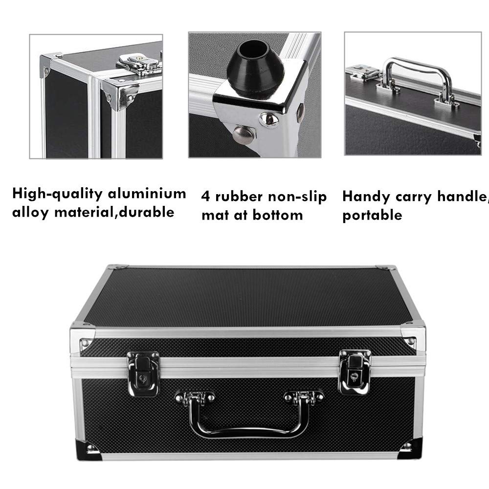 Large Tattoo Kit Case Box Alum - đánh giá và giá Beauty Makeup Box Set