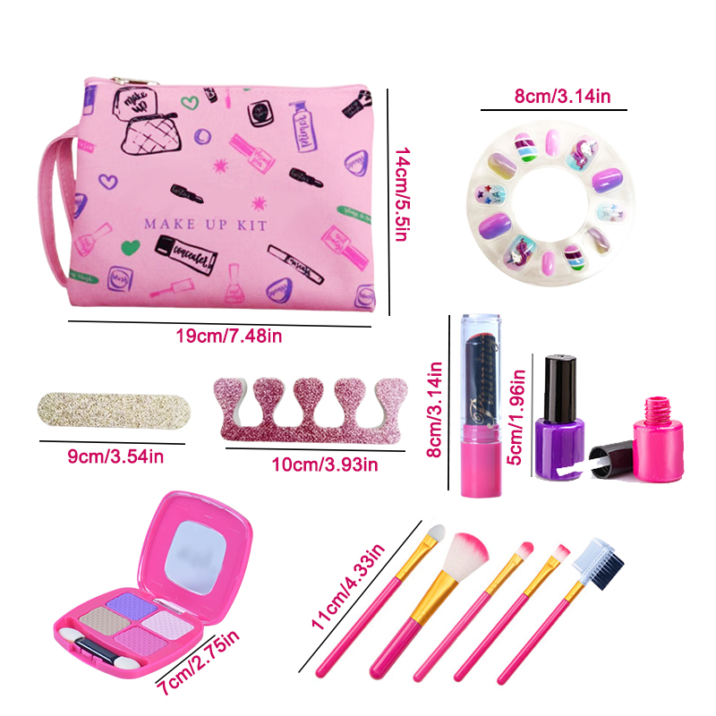 Pretend Makeup Kit For Girls W - đánh giá và giá Beauty Makeup Games