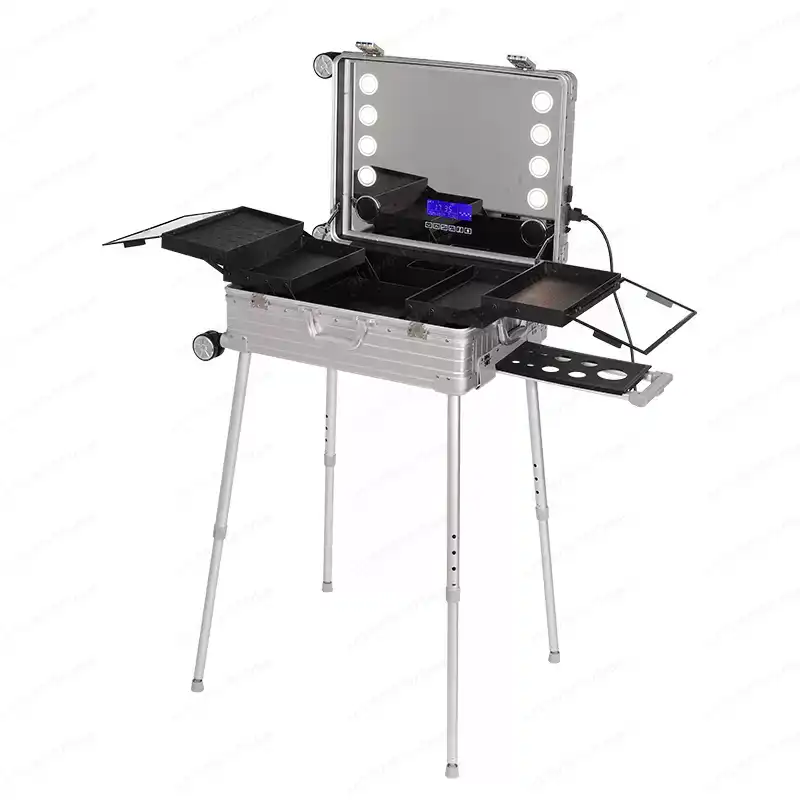 22 inch Trolley Suitcase LED L - đánh giá và giá Beauty Makeup Table