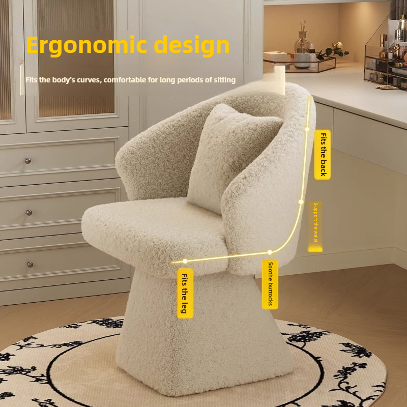 Dressing Table Chair, Rotatabl - đánh giá và giá Beauty Makeup Table