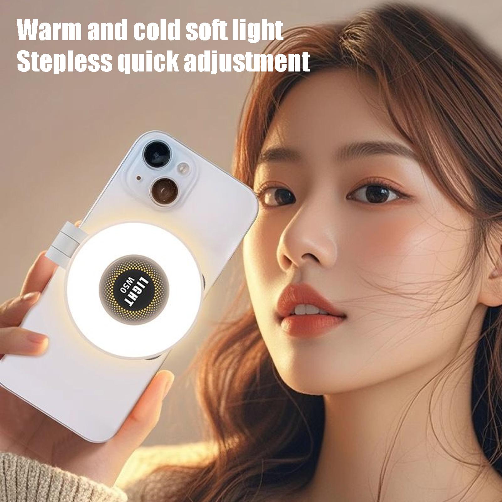 Magnetic Selfie Light 3 Modes  - đánh giá và giá Beauty Makeup Light