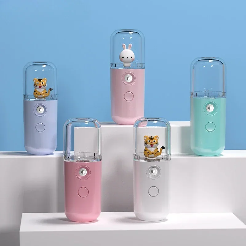 Cartoon Mini Facial Humidifier - đánh giá và giá Beauty Makeup Light