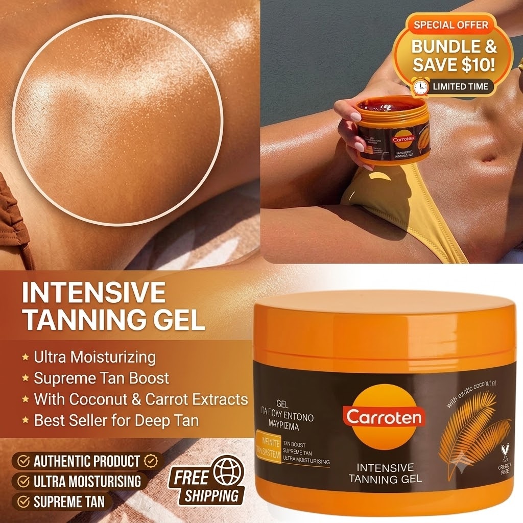 150ml Carroten Intensive Tanni - đánh giá và giá Body Shimmer Lotion