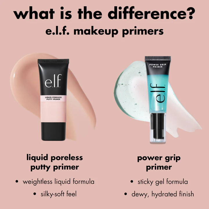 Elf Liquid Poreless Putty Prim - đánh giá và giá Beauty Makeup Filter