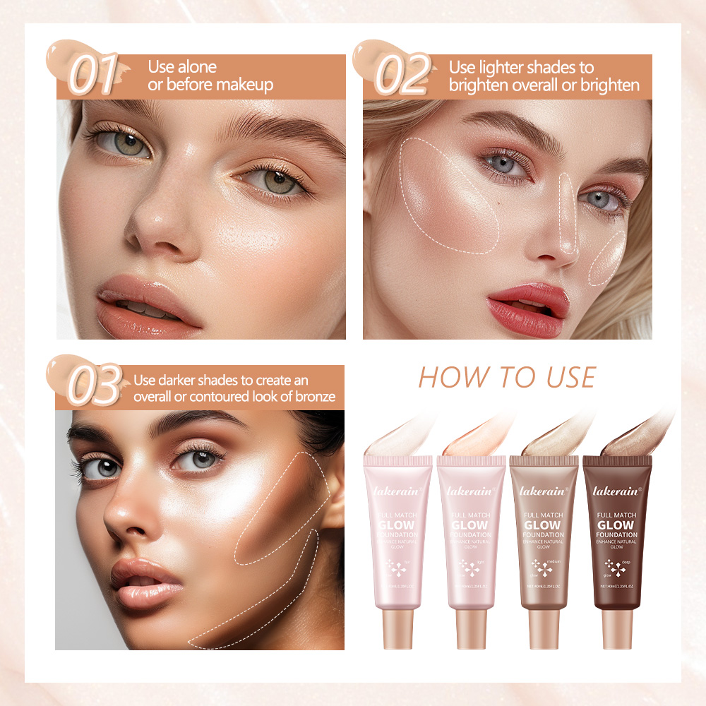Natural Glow Enhancer Foundati - đánh giá và giá Body Shimmer Lotion