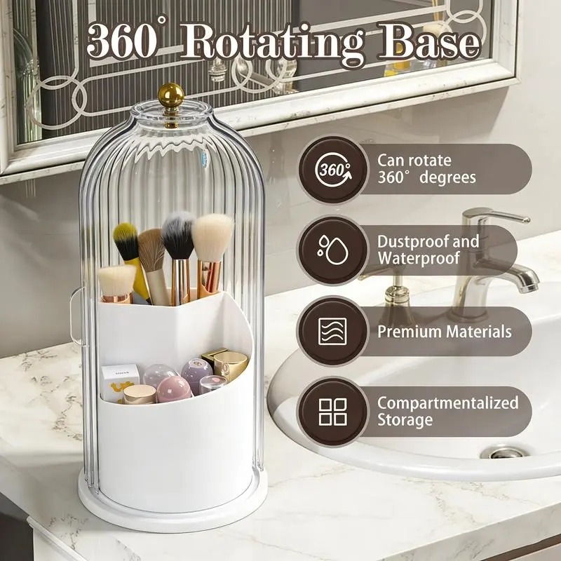 5-Piece Set, 360-Degree Rotati - đánh giá và giá Beauty Makeup Box Set