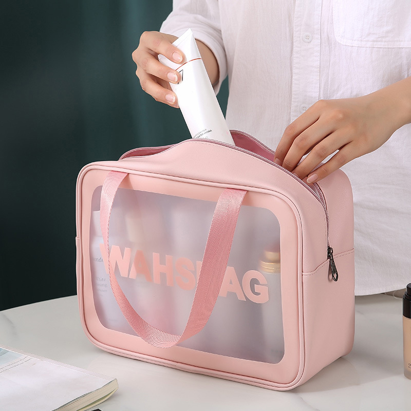Portable Travel Wash Bag Femal - đánh giá và giá Beauty Makeup Organizer