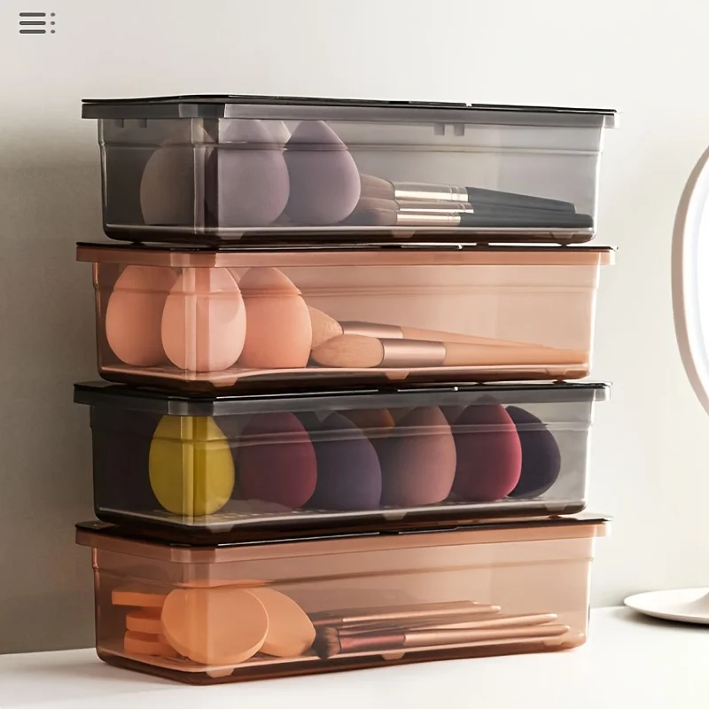 Makeup Brush Storage Box, Dres - đánh giá và giá Beauty Makeup Table