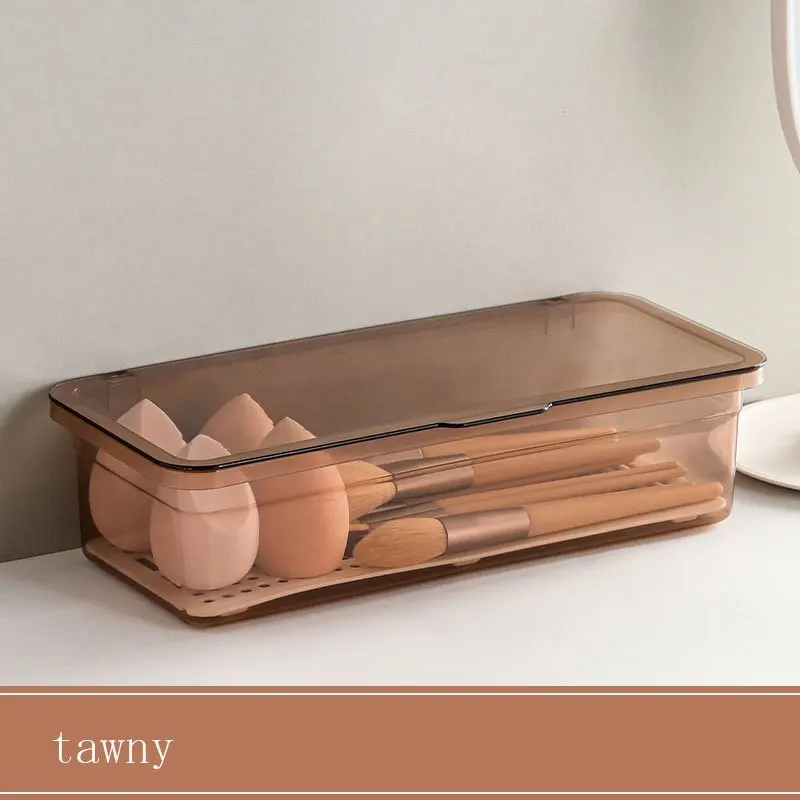 Makeup Brush Storage Box, Dres - đánh giá và giá Beauty Makeup Table