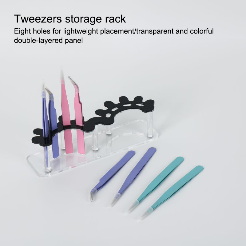 New Acrylic Eyelash Tweezers S - đánh giá và giá Beauty Makeup Organizer