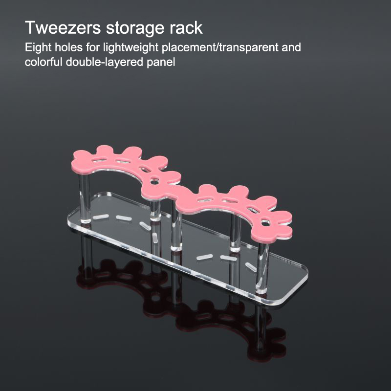 New Acrylic Eyelash Tweezers S - đánh giá và giá Beauty Makeup Organizer