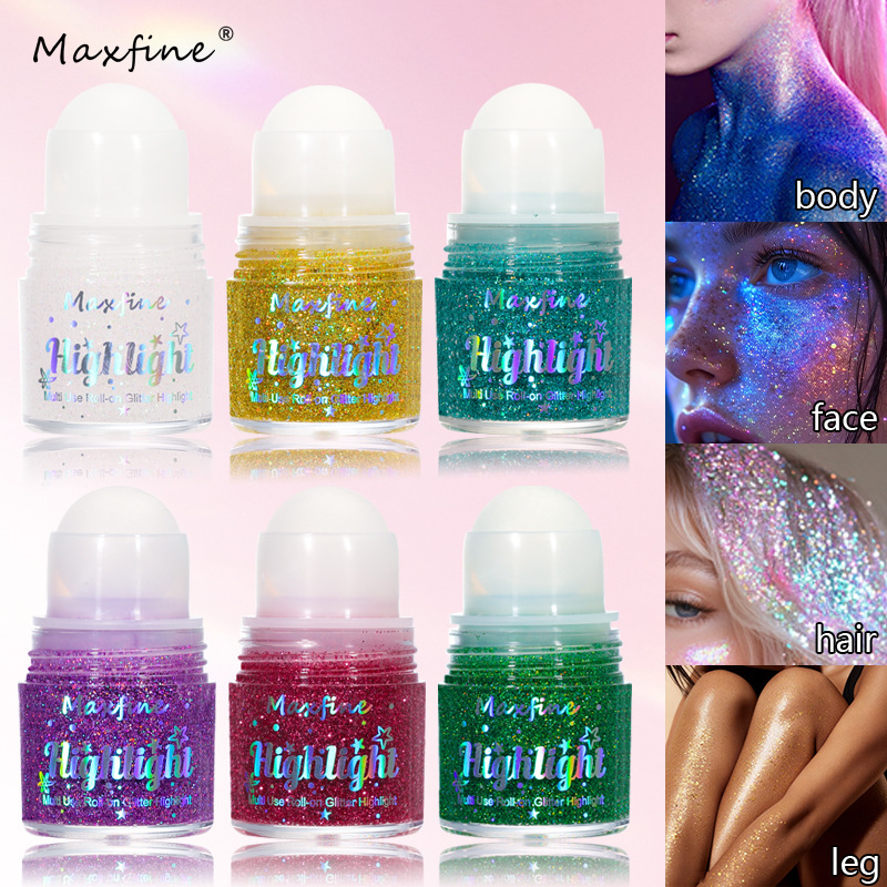 Roll-on Glitter Highlight Mult - đánh giá và giá Body Shimmer Lotion