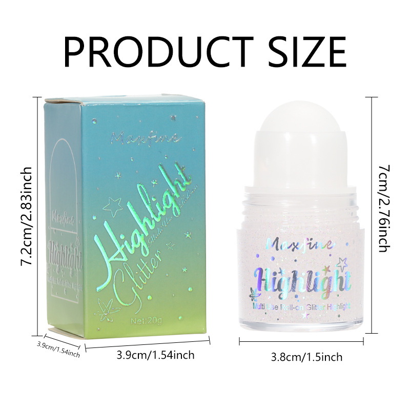 Roll-on Glitter Highlight Mult - đánh giá và giá Body Shimmer Lotion