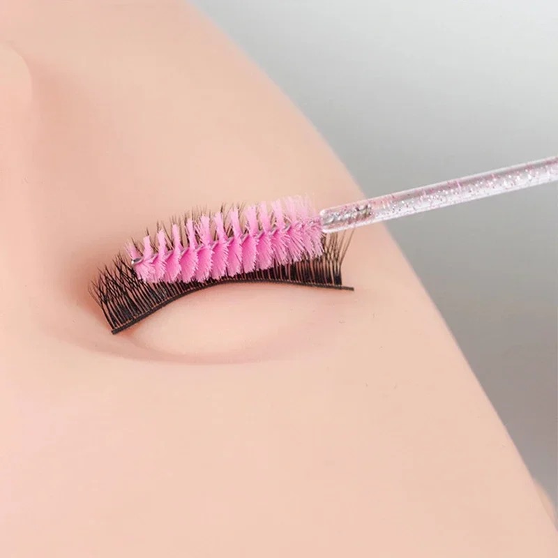 100pcs Disposable Eyelash Brus - đánh giá và giá Beauty Makeup Products