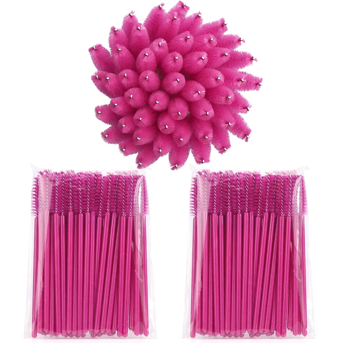 100pcs Disposable Eyelash Brus - đánh giá và giá Beauty Makeup Products