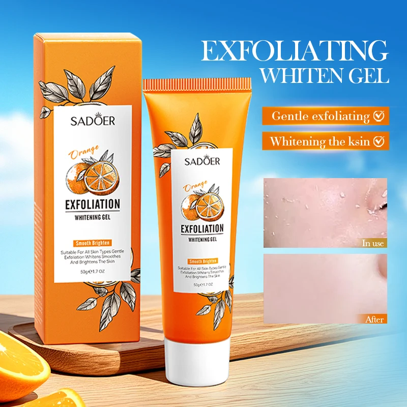 Orange Exfoliating Peeling Gel - đánh giá và giá Beauty Makeup Cream