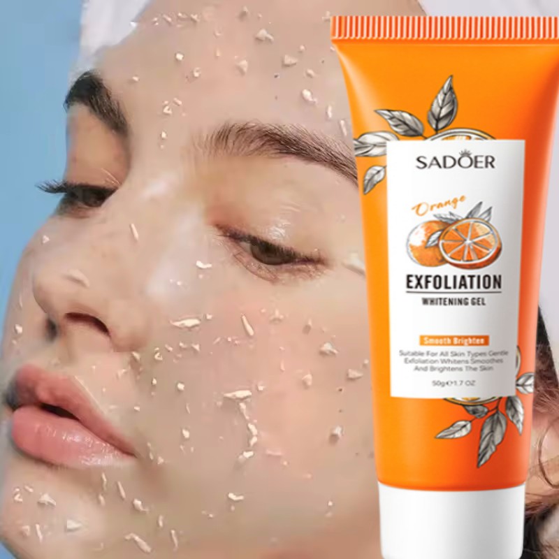 Orange Exfoliating Peeling Gel - đánh giá và giá Beauty Makeup Cream