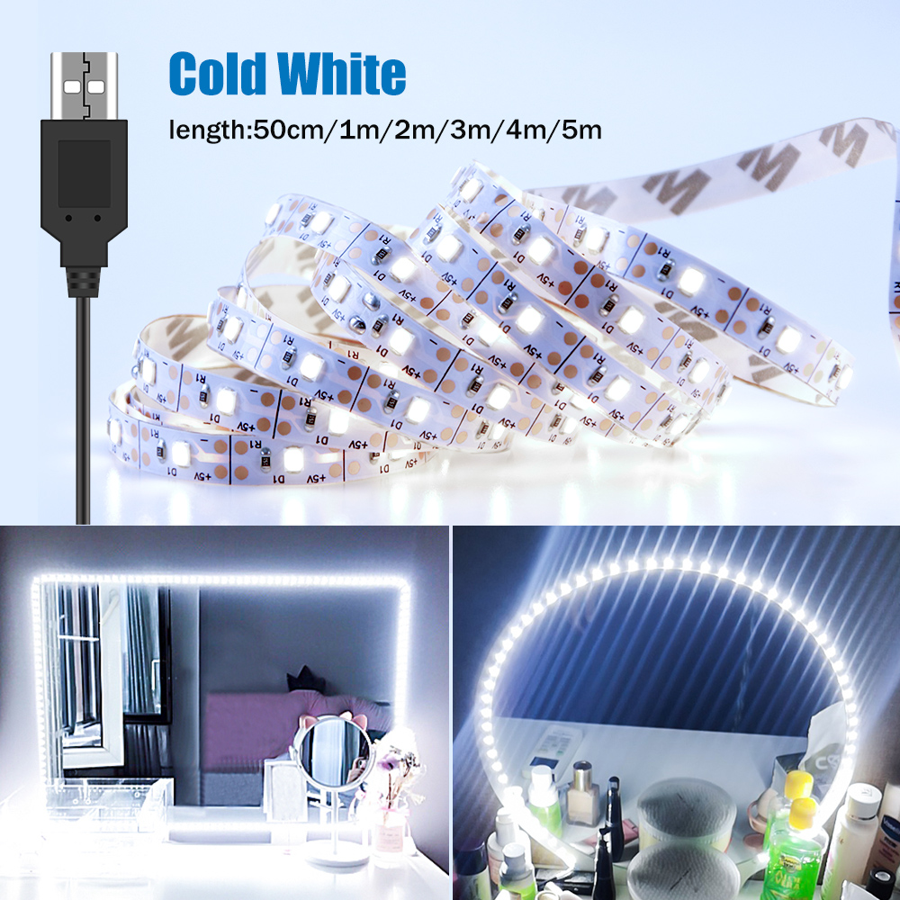DC5V LED Makeup Mirror Light S - đánh giá và giá Beauty Makeup Light