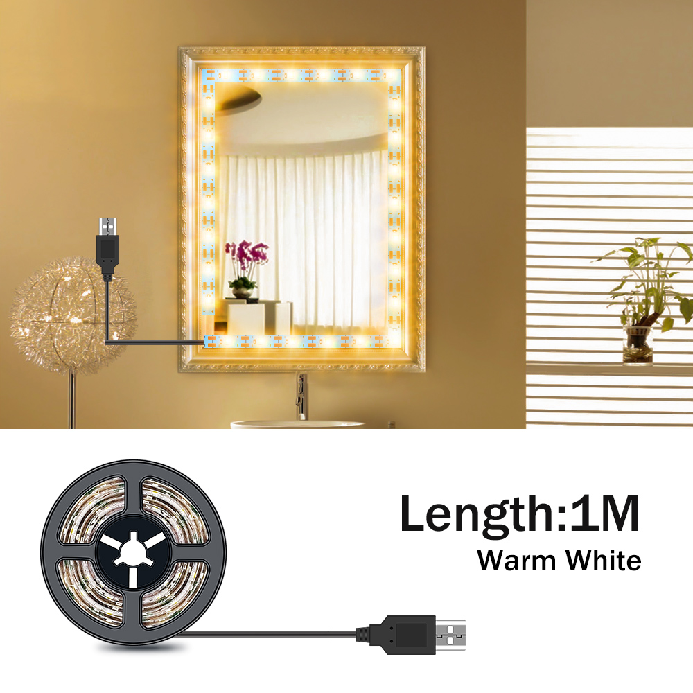 DC5V LED Makeup Mirror Light S - đánh giá và giá Beauty Makeup Light