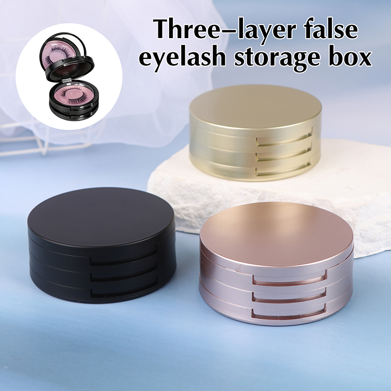 3-Layer Lashes Organizer Mirro - đánh giá và giá Beauty Makeup Organizer