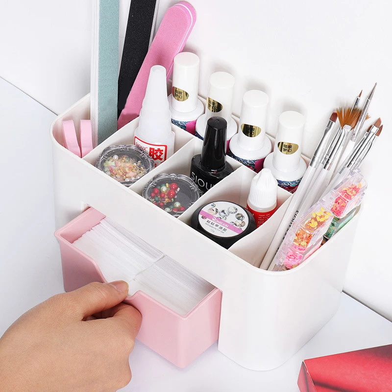 Nail Art Organizer Desktop Dra - đánh giá và giá Beauty Makeup Products