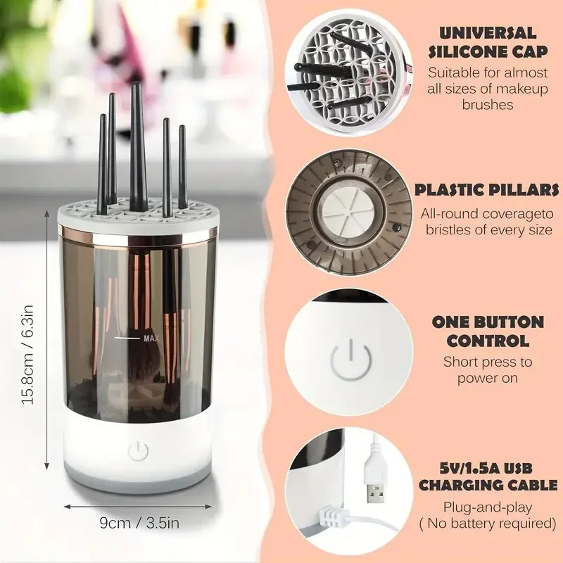 USB Plug Portable Electric Mak - đánh giá và giá Beauty Makeup Products